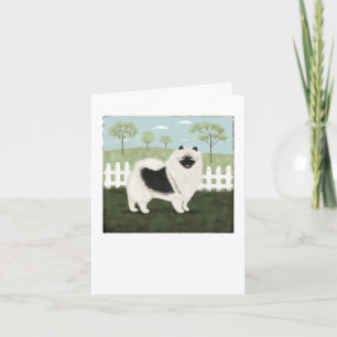 Land Keeshond Bedankkaart
