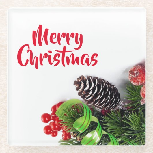 Land Kerst Onderzetters (Voorkant)