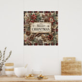 Land Kerst Poster (Keuken)