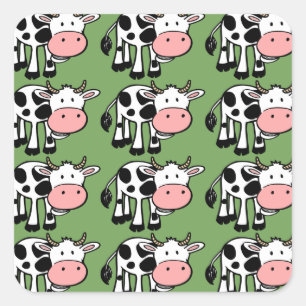 land koeien stickers