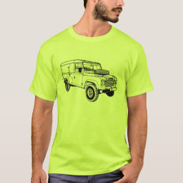 Land Landy Rover Defender Car  Wandeleend T-shirt