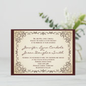  land Lijst over de trouwerij Kaart (Staand voorkant)