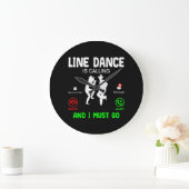 Land Line Dance roept Grote Klok (Huis)