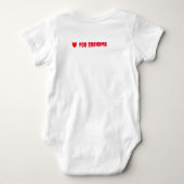 Land Mailbox Speciale levering Baby Bodysuit (Achterkant)