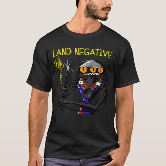 Land Negative: De Tuinman T-shirt (Voorkant)