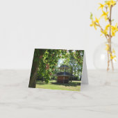 Land" Notecard het "van het park Kaart (Gele Bloem)