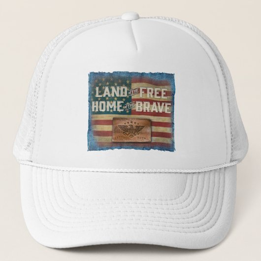 Land of the Free - Cap Trucker Pet (Voorkant)