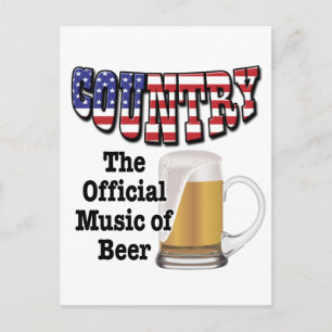 Land: Officiële muziek van Beer Briefkaart