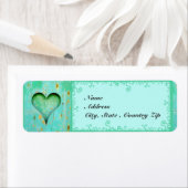 Land op het hart etiket (Insitu)