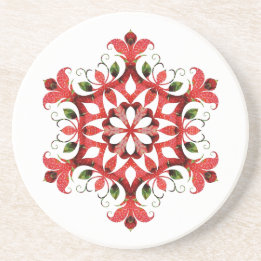 Land Oude Wereld  Ontwerp Zandsteen Onderzetter