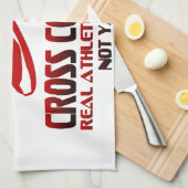 Land overschrijdend theedoek (Quarter Fold)