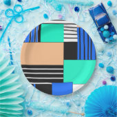 Land. Papieren Bordje (Feest)