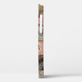Land patchwork quilt, 3D textuur. Case-Mate iPhone Case (Achterkant / Links)