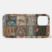 Land patchwork quilt, 3D textuur. Case-Mate iPhone Case (Achterkant (horizontaal))