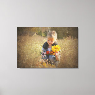 Land Pickin' Canvas Afdruk