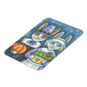 LAND PILGRIMS, THANKSGIVING BUNNY RABBIT MAGNET MAGNEET (Linkerzijde)