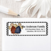 Land Prim Angels Return Address Labels (Insitu)