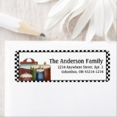 Land Prim Grubby Candles Retouradres Labels (Insitu)