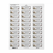 Land Prim Keuken Retouradres Labels (Full Sheet)
