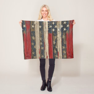 Land/Primitieve noodlijdende Amerikanen Fleece Deken