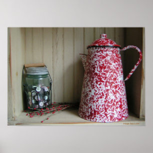 Land Primitive Shelf Poster