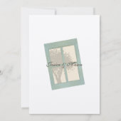 Land Raampaneel Trouwen Kaart (Achterkant)