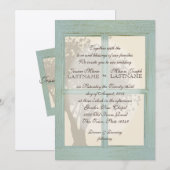 Land Raampaneel Trouwen Kaart (Voorkant / Achterkant)