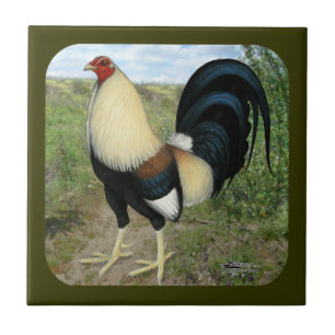 Land Road Gamecocock Tegeltje