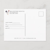Land Rooster Farmhouse Cadeaubon Briefkaart (Achterkant)