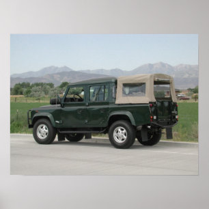 Land Rover Defender 10 Poster