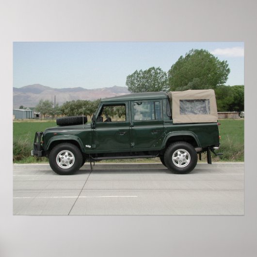 Land Rover Defender 10 Poster (Voorkant)