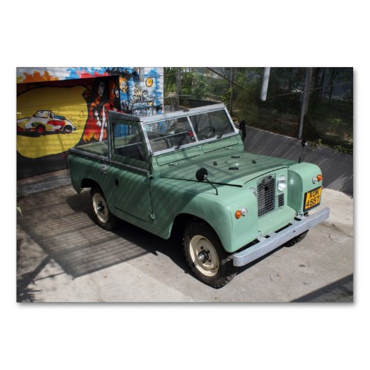 Land Rover Series II SWB Kaart (Voorkant)