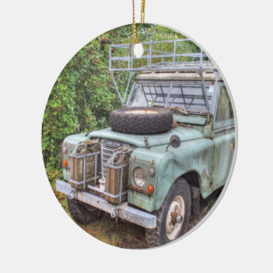Land Rover Series III 109 Keramisch Ornament