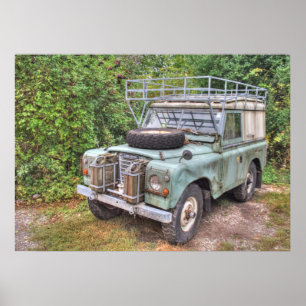 Land Rover Series III 109 Poster