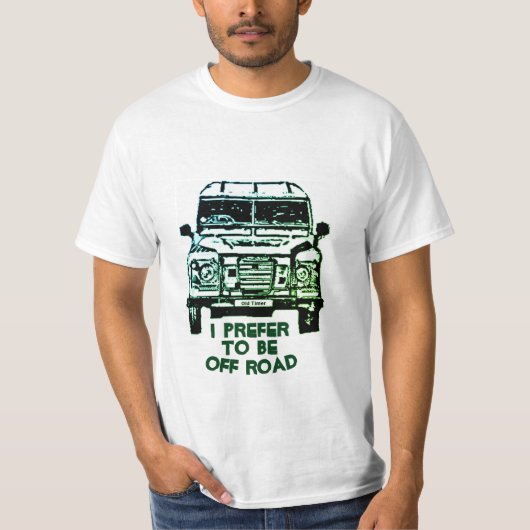Land Rover Series T-Shirt (Voorkant)