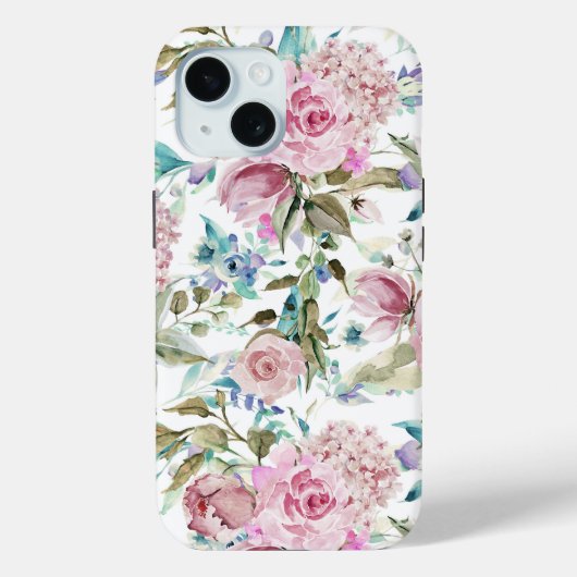  land Roze Blauwgroen lavendel Case-Mate iPhone Case (Achterkant)