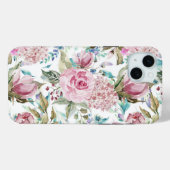  land Roze Blauwgroen lavendel Case-Mate iPhone Case (Achterkant (horizontaal))