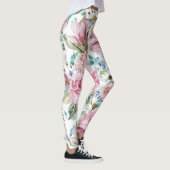 land Roze Blauwgroen lavendel Leggings (Rechts)
