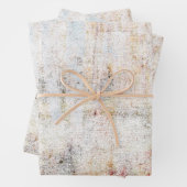 Land Rustische witte beige textuur Inpakpapier Vel (In situ)