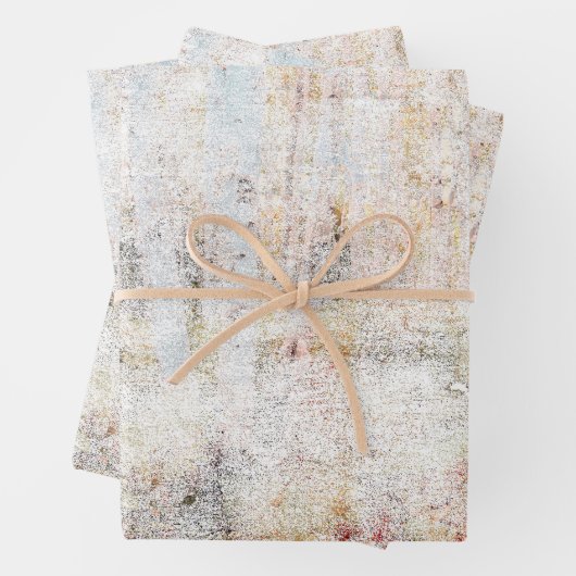 Land Rustische witte beige textuur Inpakpapier Vel (In situ)