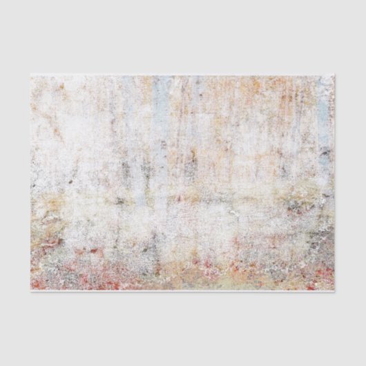 Land Rustische  witte beige textuur Tissuepapier (Voorkant)