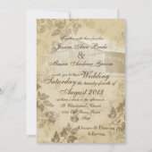  land schuur bruiloft kaart (Voorkant)