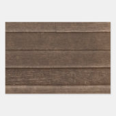 land Sincia Wood Grain Textuur Inpakpapier Vel (Voorkant 3)