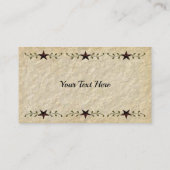 Land Stars Visitekaartje (Achterkant)