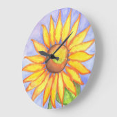 Land Sunflower Kitchen Wall klok (Hoek)