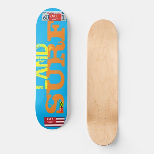 LAND SURF Skateboards / JMT USA Skateboard (Recto)