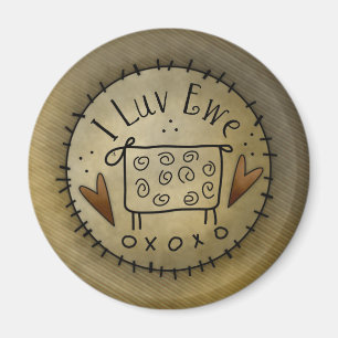 Land Sweethearts Magnet Magneet