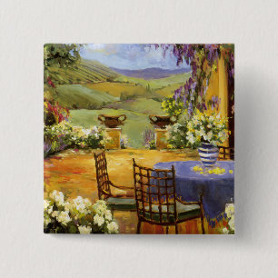 Land Terrace Vierkante Button 5,1 Cm