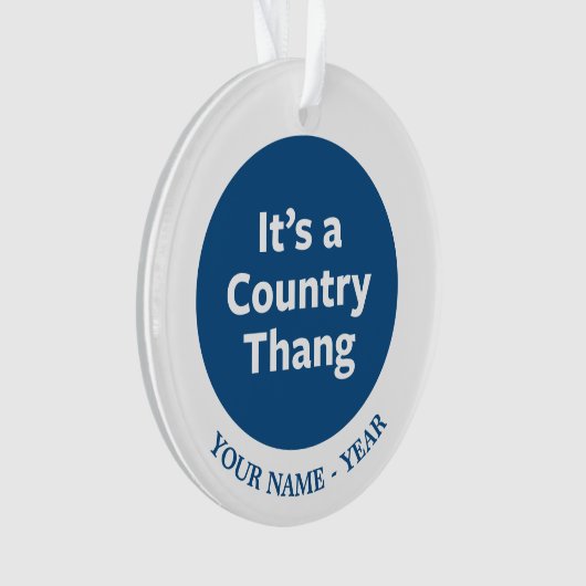 Land Thang Ornament (voorkant)