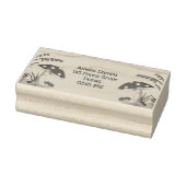 Land Toadstool Adresstempel Rubberstempel (Stempel)